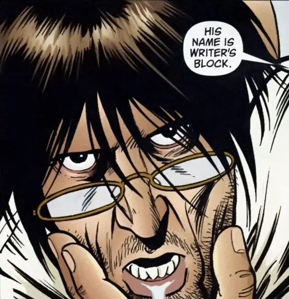 Writer's Block comic character