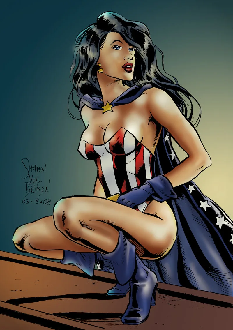 Yankee Girl comic character
