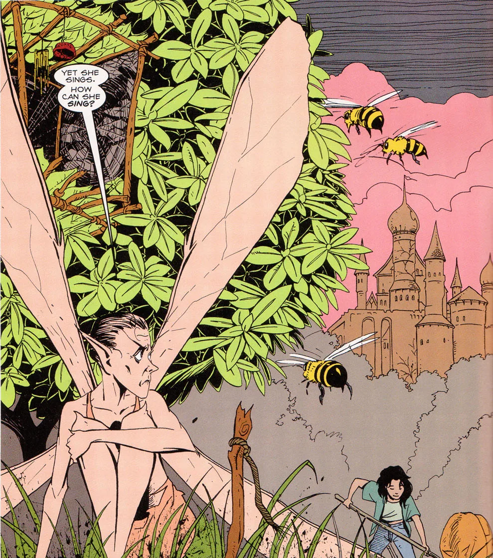 Yarrow comic character