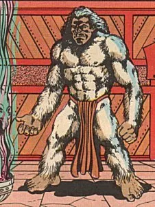 Yeti comic character