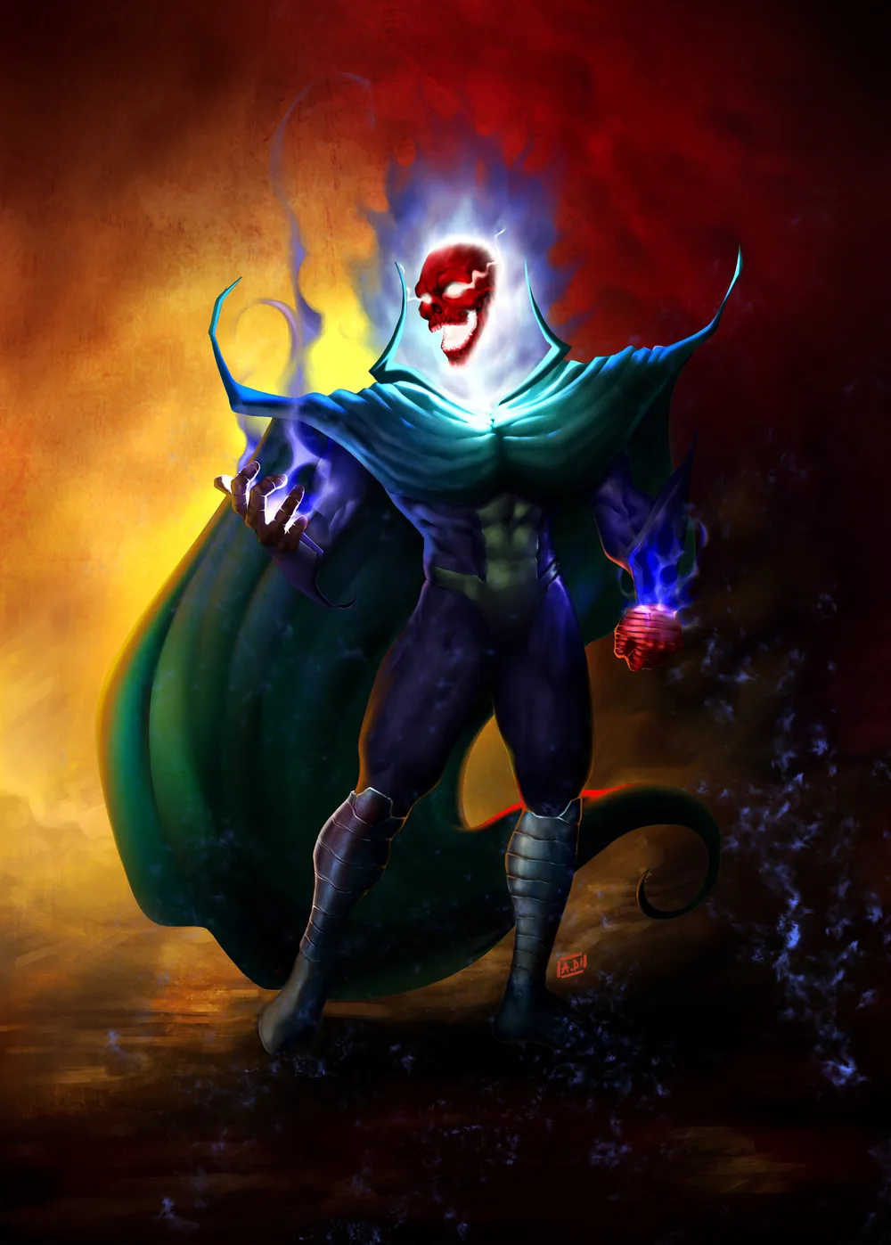 Zarathos comic character