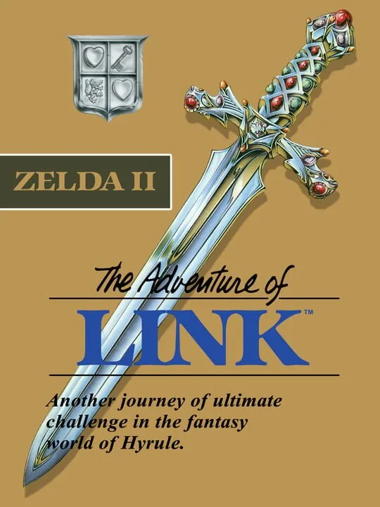 Zelda II: The Adventure of Link cover art