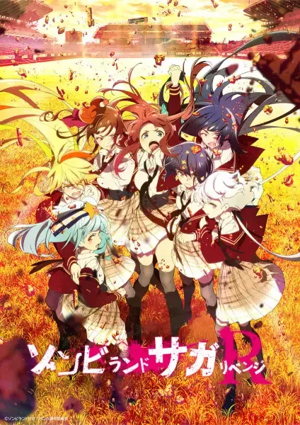 Zombie Land Saga Revenge anime artwork